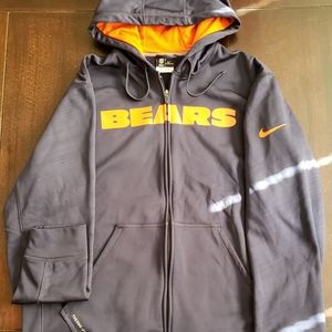 Nike Chicago Bears Zipper Sweater